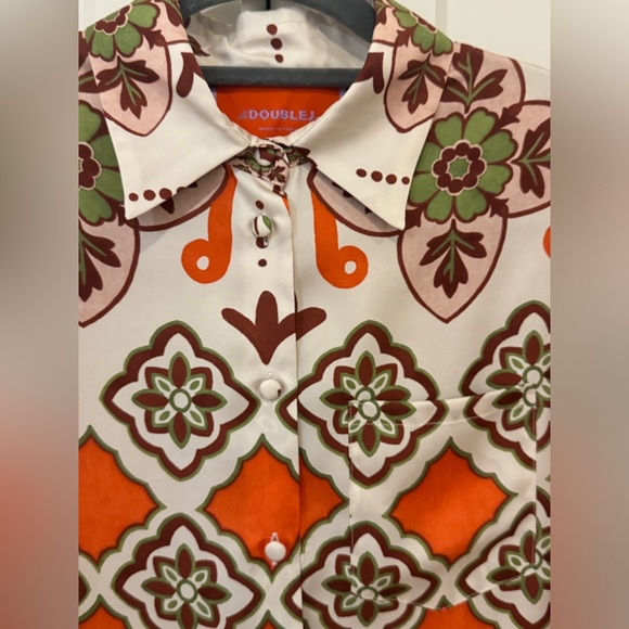 LA DOUBLEJ Partenope Placée in Twill Silk - Picture 10 of 10